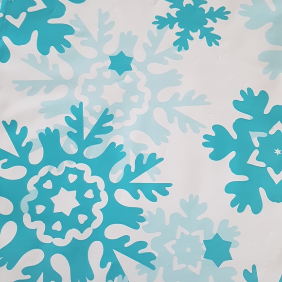 🎅🏼25 pcs Snow Flakes Poly Mailers 9.85"x11.60" inches - Picture 3 of 3